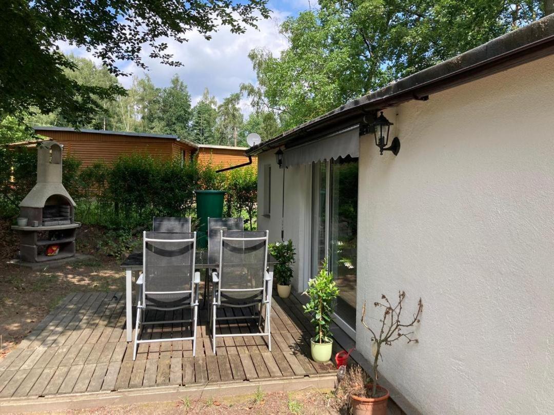 Villa Waldhaus Halvor Zichtau Esterno foto